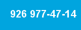 926 977-47-14